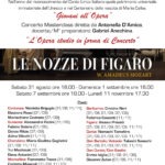 Concerto Masterclass “Giovani all’Opera” “Le Nozze di Figaro”